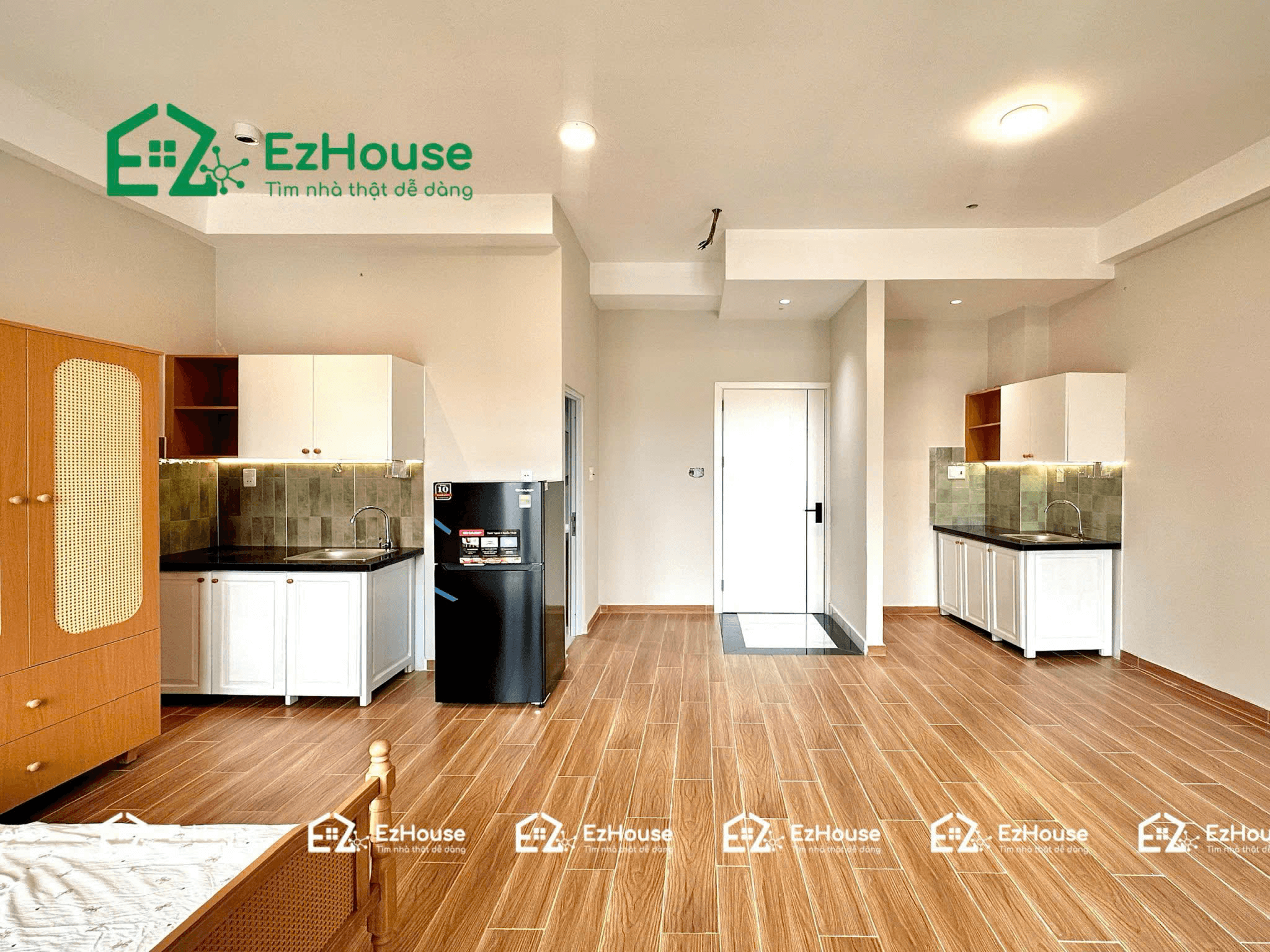 Hình ảnh bếp căn hộ sau khi được EzHouse cải tạo và vận hành
